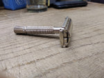 Vtg Gillette F-2 1960 Flare Tip Super Speed TTO DE Safety Razor Nice Shape!