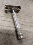 Vtg Gillette F-2 1960 Flare Tip Super Speed TTO DE Safety Razor Nice Shape!