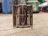 Vtg Gillette F-2 1960 Flare Tip Super Speed TTO DE Safety Razor Nice Shape!