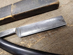 Vtg Antique Eugine Berninghaus Straight Shaving Razor with Box Made In Germany