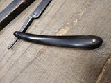 Vtg Antique Eugine Berninghaus Straight Shaving Razor with Box Made In Germany