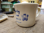 Vtg 2 Piece Lot Waverly Lavender Shaving Mug w/Ever Ready Badger Hair Brush!
