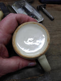 Vtg 2 Piece Lot Waverly Lavender Shaving Mug w/Ever Ready Badger Hair Brush!