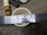 Vtg 2 Piece Lot Waverly Lavender Shaving Mug w/Ever Ready Badger Hair Brush!