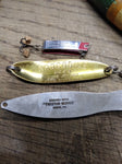 Vtg Horrocks Ibbotson Tackle Box South Bend Krokodile Wooden Fishing Lures Lot!