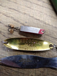 Vtg Horrocks Ibbotson Tackle Box South Bend Krokodile Wooden Fishing Lures Lot!