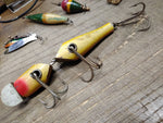 Vtg Horrocks Ibbotson Tackle Box South Bend Krokodile Wooden Fishing Lures Lot!