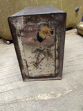 Antique 1923 Pratt & Lambert Pale Automobile Varnish 1 Qt Soldered Tin Can Full!