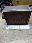 Antique 1923 Pratt & Lambert Pale Automobile Varnish 1 Qt Soldered Tin Can Full!