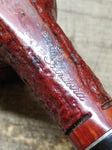 Vtg Kaywoodie Imported Briar Rusticated Billiard Smoking Tobacco Pipe w/Stinger!