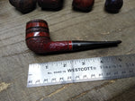 Vtg Kaywoodie Imported Briar Rusticated Billiard Smoking Tobacco Pipe w/Stinger!