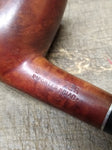 Vtg Brewster Imported Briar Billiard Smoking Tobacco Pipe w/Stinger!