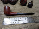 Vtg Brewster Imported Briar Billiard Smoking Tobacco Pipe w/Stinger!