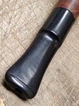 Vtg Imported Briar Stubby Smoking Tobacco Pipe with Saddle Stem