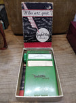 Vtg Graph O Log Handwriting Analysis Party Game Famous Signatures 1930's w/Box!