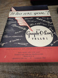 Vtg Graph O Log Handwriting Analysis Party Game Famous Signatures 1930's w/Box!
