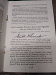 Vtg Graph O Log Handwriting Analysis Party Game Famous Signatures 1930's w/Box!
