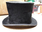 Vtg Antique John Wanamaker Beaver Fur Stove Pipe Top Hat 1911 NY Phila Paris