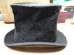 Vtg Antique John Wanamaker Beaver Fur Stove Pipe Top Hat 1911 NY Phila Paris
