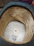 Vtg Antique John Wanamaker Beaver Fur Stove Pipe Top Hat 1911 NY Phila Paris