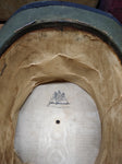 Vtg Antique John Wanamaker Beaver Fur Stove Pipe Top Hat 1911 NY Phila Paris