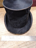 Vtg Antique John Wanamaker Beaver Fur Stove Pipe Top Hat 1911 NY Phila Paris