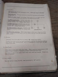 Vtg 1930's International Harvester Model A3 Truck Instruction Book w/Supplement