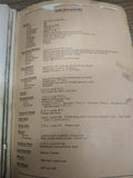 Vtg 1930's International Harvester Model A3 Truck Instruction Book w/Supplement