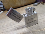 Vtg My Lite Unfired Cigarette Lighter Leroy Moore Sr Investments Ft Worth Texas!