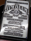 Vtg Sealed 1998 ZIPPO Lighter Jim Beam The World's Finest Bourbon w/Tin & Box!