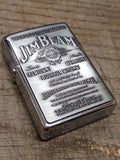 Vtg Sealed 1998 ZIPPO Lighter Jim Beam The World's Finest Bourbon w/Tin & Box!