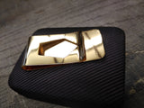 Vtg Christian Dior Gold Plated Money Clip New York Paris w/Original Box Minty!