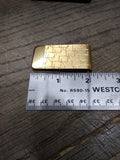 Vtg Christian Dior Gold Plated Money Clip New York Paris w/Original Box Minty!