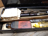 Vtg Mill Run Brite Bore Rifle Cleaning Kit Original w/Totally Loaded Steel Case