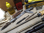 Vtg Mill Run Brite Bore Rifle Cleaning Kit Original w/Totally Loaded Steel Case