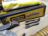 Vtg Mill Run Brite Bore Rifle Cleaning Kit Original w/Totally Loaded Steel Case