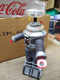 Vtg 1997 Newline Prod. Lost In Space Robot Talking & Moving Light Up Toy Works!