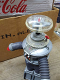 Vtg 1997 Newline Prod. Lost In Space Robot Talking & Moving Light Up Toy Works!