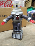 Vtg 1997 Newline Prod. Lost In Space Robot Talking & Moving Light Up Toy Works!