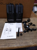 Motorola TalkAbout Distance DPS Two Way Radios Set of 2 w/Mic/Ear Piece Tested