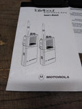 Motorola TalkAbout Distance DPS Two Way Radios Set of 2 w/Mic/Ear Piece Tested