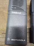 Motorola TalkAbout Distance DPS Two Way Radios Set of 2 w/Mic/Ear Piece Tested