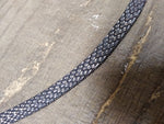 Vtg 925 Sterling Silver 8 in Bracelet Push Lock with Safety Clasp Italy