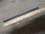 Vtg 925 Sterling Silver 8 in Bracelet Push Lock with Safety Clasp Italy