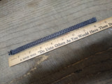Vtg 925 Sterling Silver 8 in Bracelet Push Lock with Safety Clasp Italy