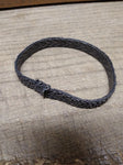 Vtg 925 Sterling Silver 8 in Bracelet Push Lock with Safety Clasp Italy