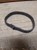 Vtg 925 Sterling Silver 8 in Bracelet Push Lock with Safety Clasp Italy