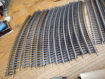 Vtg HO Train Lot Marklin Locomotive w/Cars Life Like Gen Store Buildings Tracks