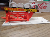 Vtg HO Train Car Loader Lot Life Like Tyco Cars Unloading Car Pipe Loader Boxes!