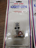 NOS 2 Pc Life Like Light Up Ho Trains Railroad Signal & Fluorescent Light Lot